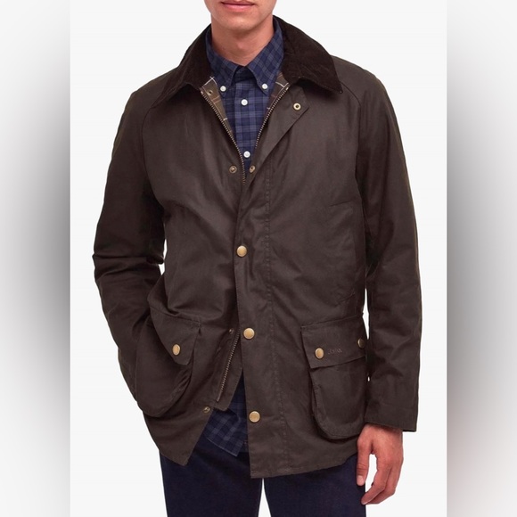 Barbour Ashby Waxed Cotton Field Jacket - Picture 8 of 13